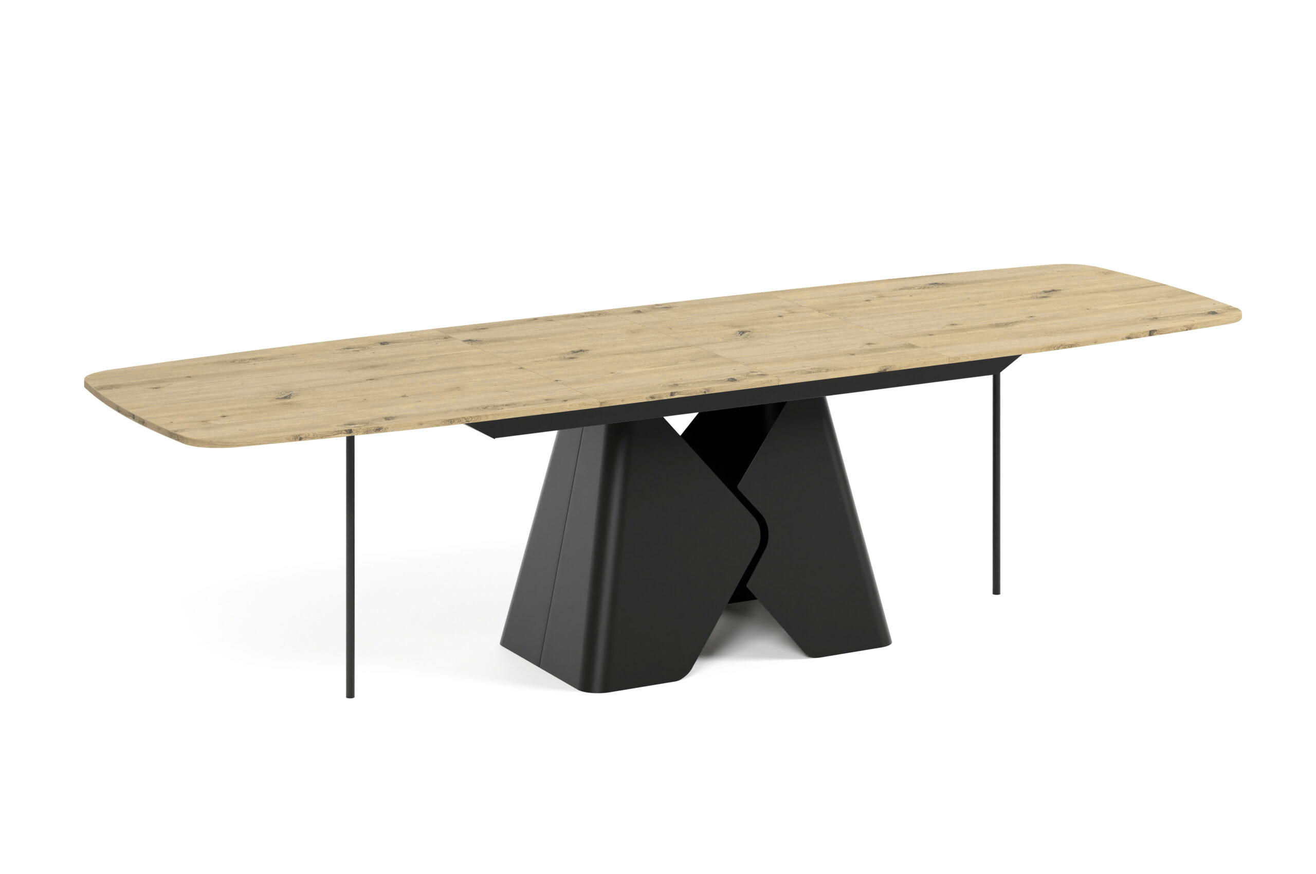 Prisma Rectangular Extendable Dining Table (180cm & 200cm | Standard & Premium EGGER® Laminates)