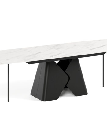 Prisma Rectangular Extendable Dining Table (180cm & 200cm | Standard & Premium EGGER® Laminates)