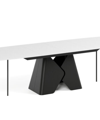 Prisma Rectangular Extendable Dining Table (180cm & 200cm | Standard & Premium EGGER® Laminates)