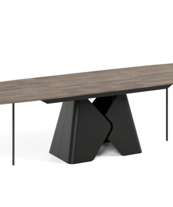 Prisma Rectangular Extendable Dining Table (180cm & 200cm | Standard & Premium EGGER® Laminates)