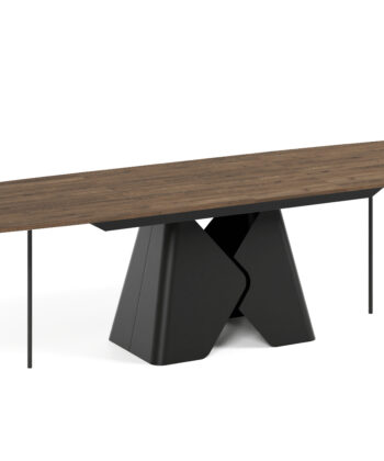 Prisma Rectangular Extendable Dining Table (180cm & 200cm | Standard & Premium EGGER® Laminates)
