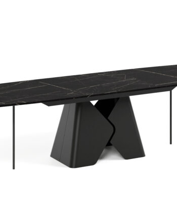 Prisma Rectangular Extendable Dining Table (180cm & 200cm | Standard & Premium EGGER® Laminates)