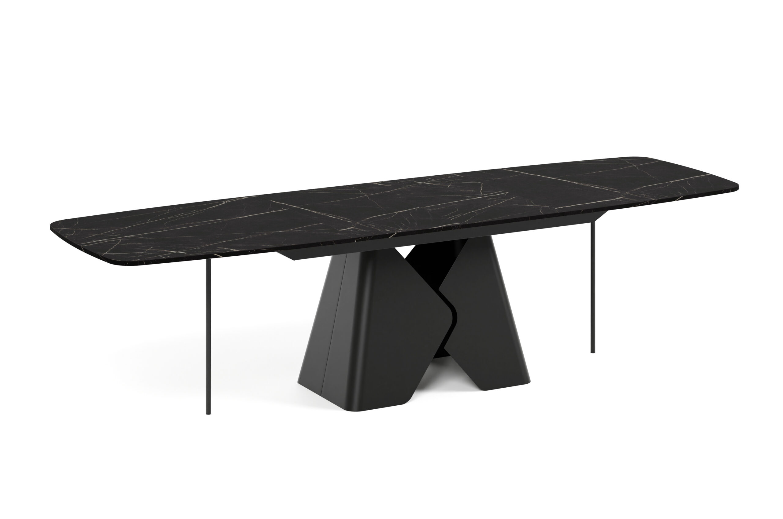 Prisma Rectangular Extendable Dining Table (180cm & 200cm | Standard & Premium EGGER® Laminates)