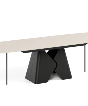 Prisma Rectangular Extendable Dining Table (180cm & 200cm | Standard & Premium EGGER® Laminates)