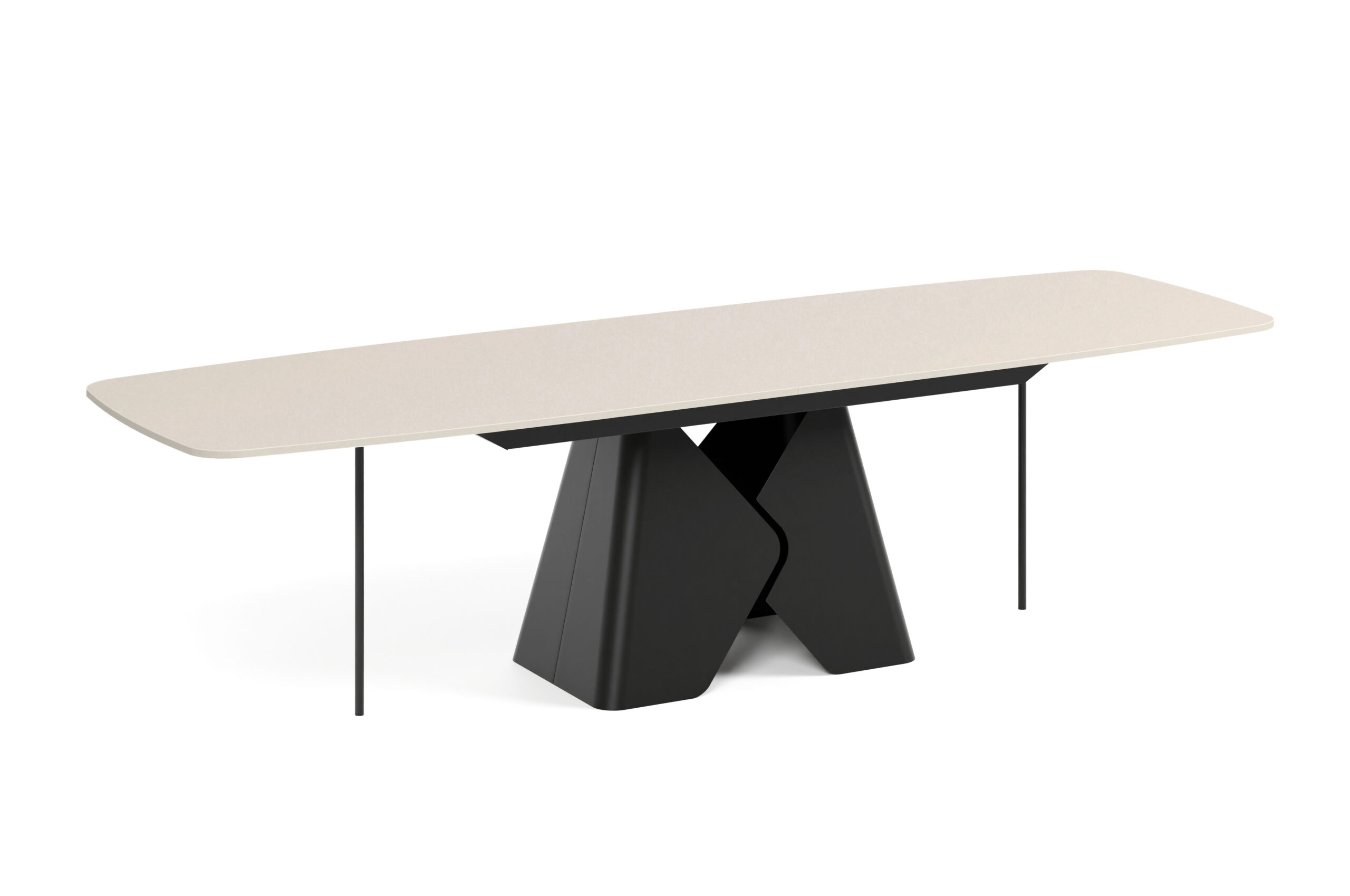 Prisma Rectangular Extendable Dining Table (180cm & 200cm | Standard & Premium EGGER® Laminates)