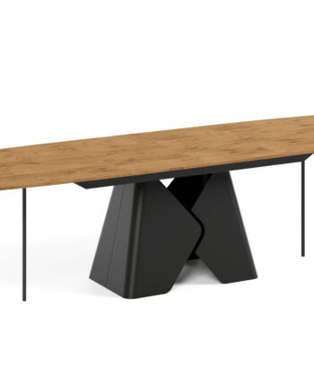 Prisma Rectangular Extendable Dining Table (180cm & 200cm | Standard & Premium EGGER® Laminates)
