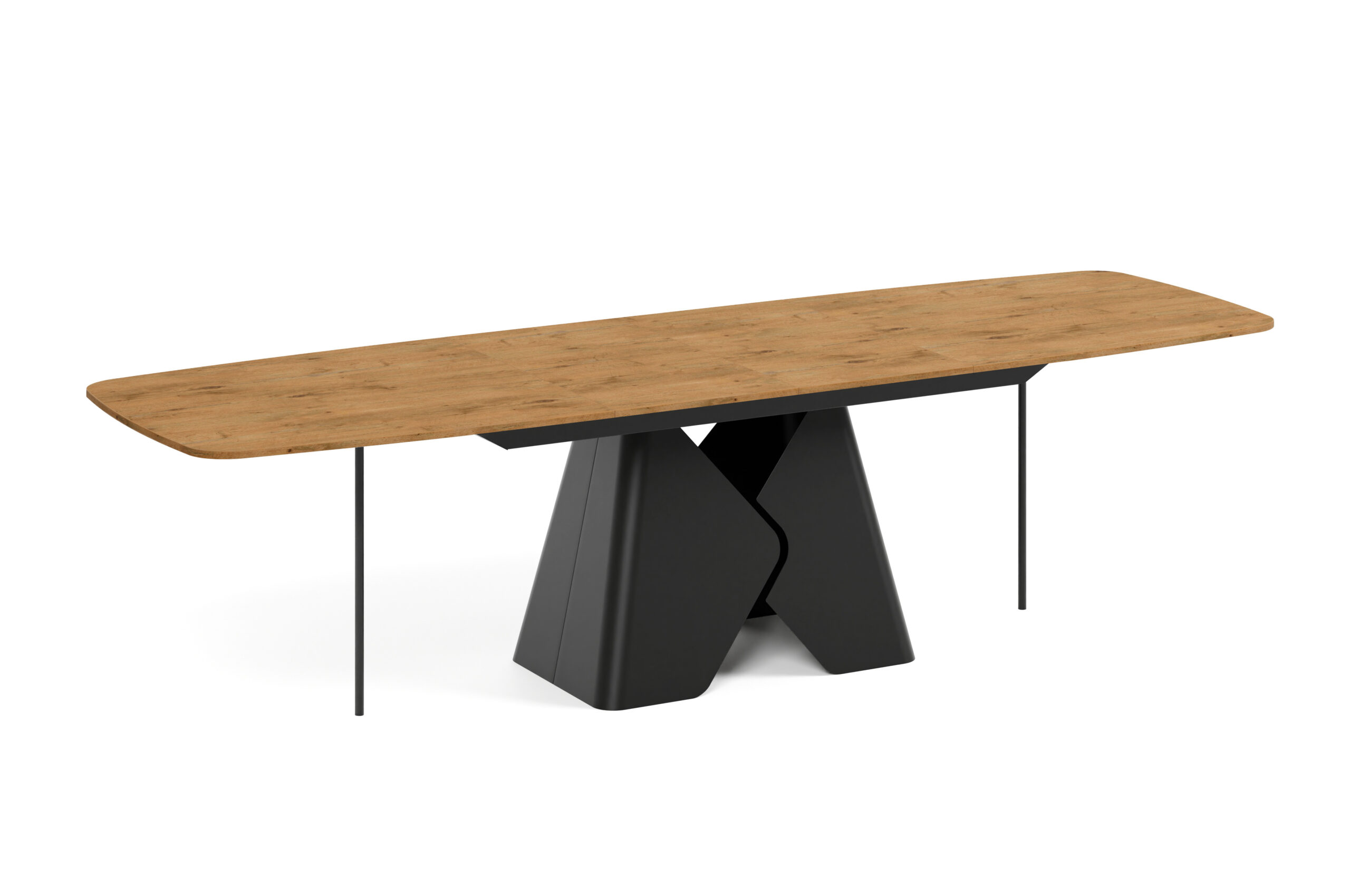 Prisma Rectangular Extendable Dining Table (180cm & 200cm | Standard & Premium EGGER® Laminates)