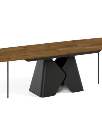Prisma Rectangular Extendable Dining Table (180cm & 200cm | Standard & Premium EGGER® Laminates)