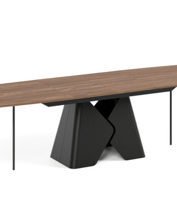 Prisma Rectangular Extendable Dining Table (180cm & 200cm | Standard & Premium EGGER® Laminates)