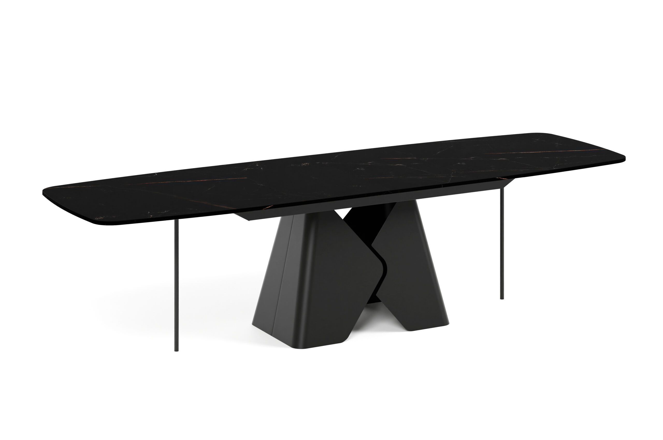 Prisma Rectangular Extendable Dining Table (180cm & 200cm | Standard & Premium EGGER® Laminates)