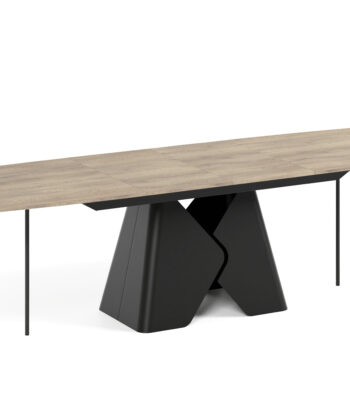 Prisma Rectangular Extendable Dining Table (180cm & 200cm | Standard & Premium EGGER® Laminates)