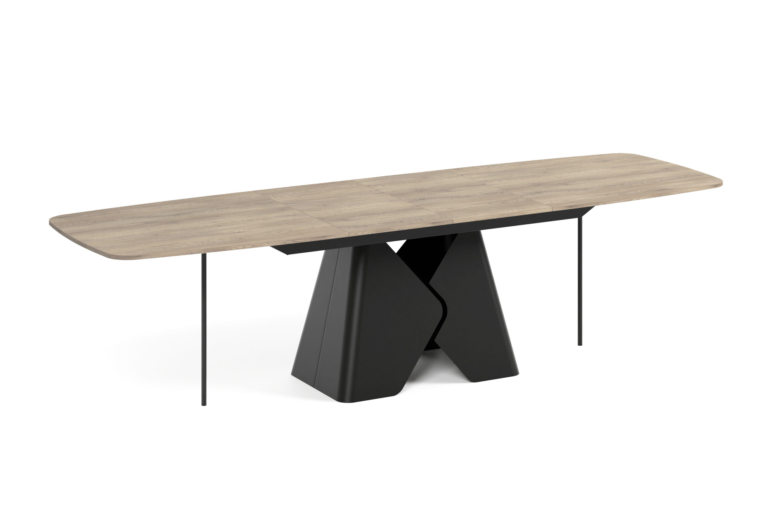 Prisma Rectangular Extendable Dining Table (180cm & 200cm | Standard & Premium EGGER® Laminates)