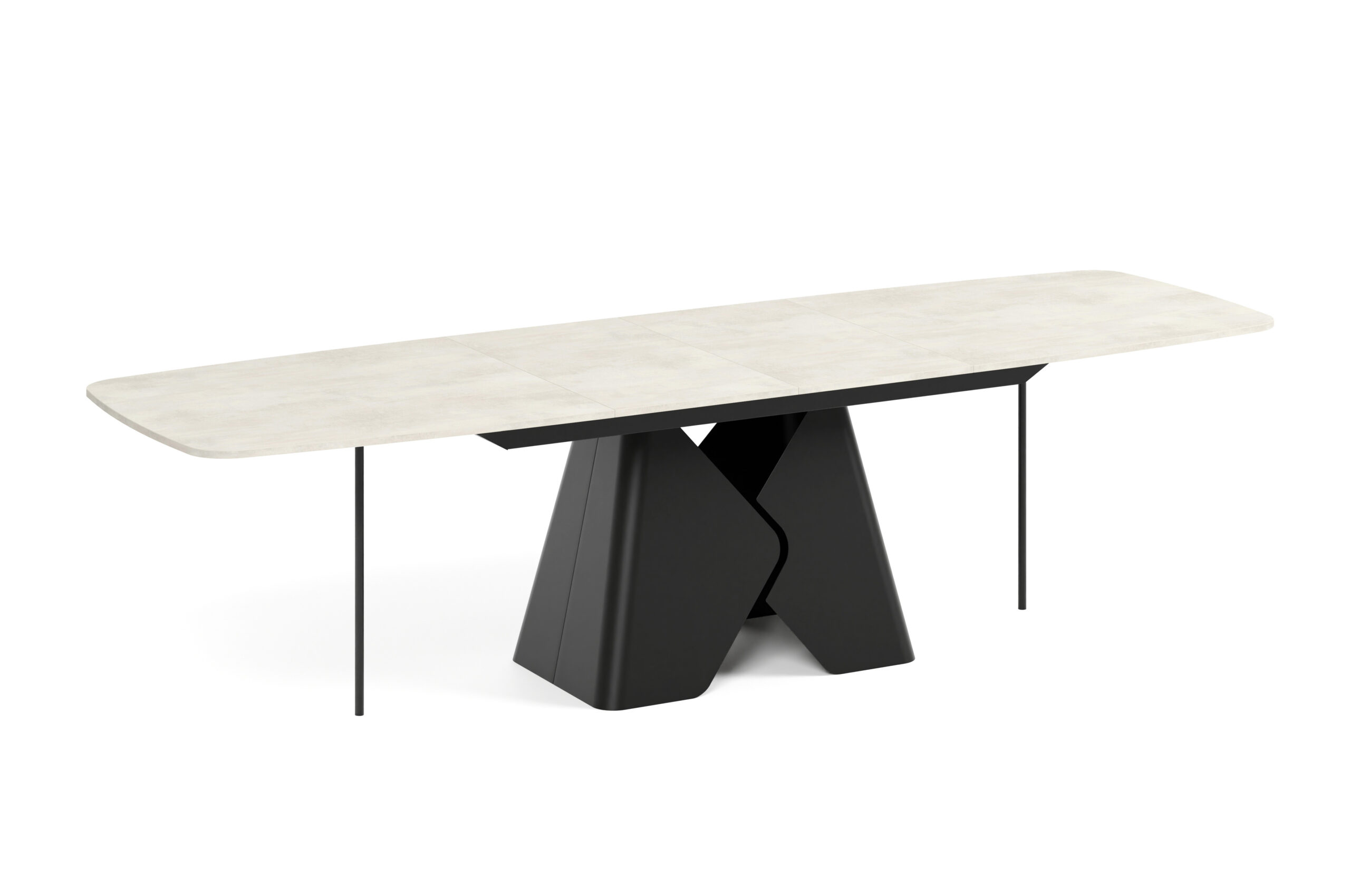 Prisma Rectangular Extendable Dining Table (180cm & 200cm | Standard & Premium EGGER® Laminates)