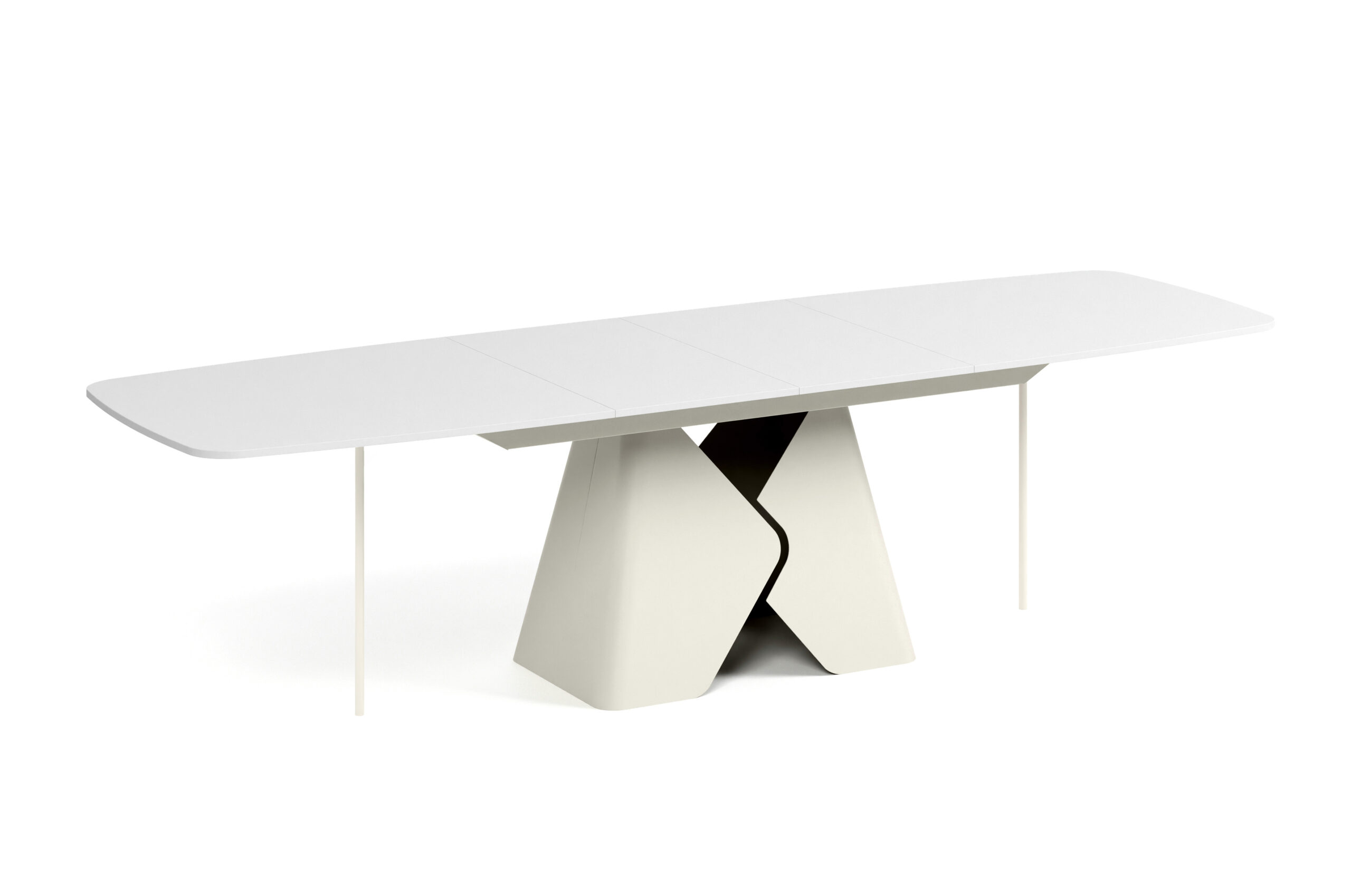Prisma Rectangular Extendable Dining Table (180cm & 200cm | Standard & Premium EGGER® Laminates)