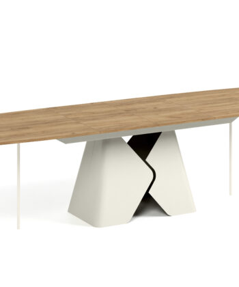 Prisma Rectangular Extendable Dining Table (180cm & 200cm | Standard & Premium EGGER® Laminates)