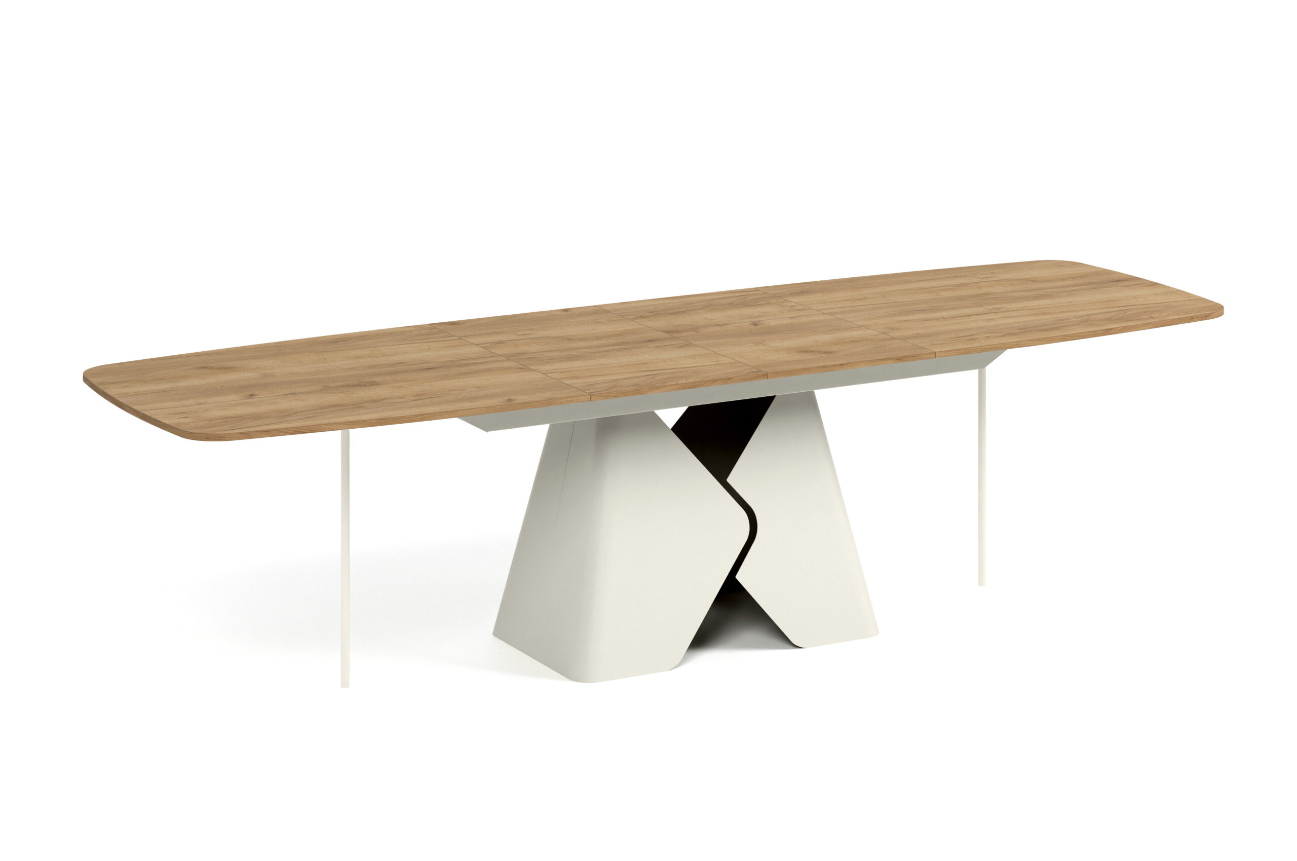 Prisma Rectangular Extendable Dining Table (180cm & 200cm | Standard & Premium EGGER® Laminates)