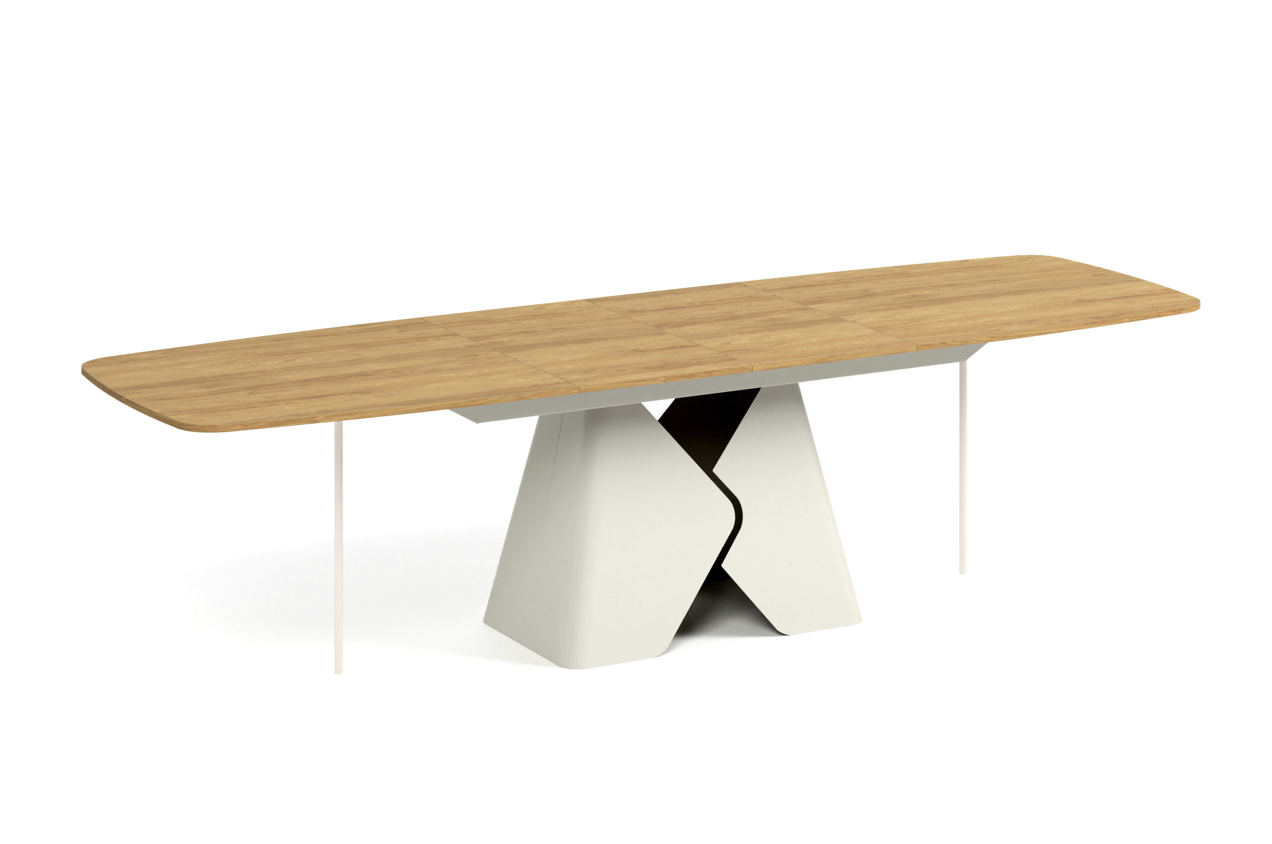 Prisma Rectangular Extendable Dining Table (180cm & 200cm | Standard & Premium EGGER® Laminates)