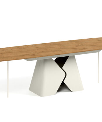 Prisma Rectangular Extendable Dining Table (180cm & 200cm | Standard & Premium EGGER® Laminates)