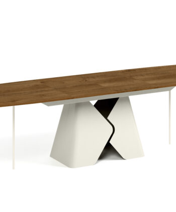 Prisma Rectangular Extendable Dining Table (180cm & 200cm | Standard & Premium EGGER® Laminates)