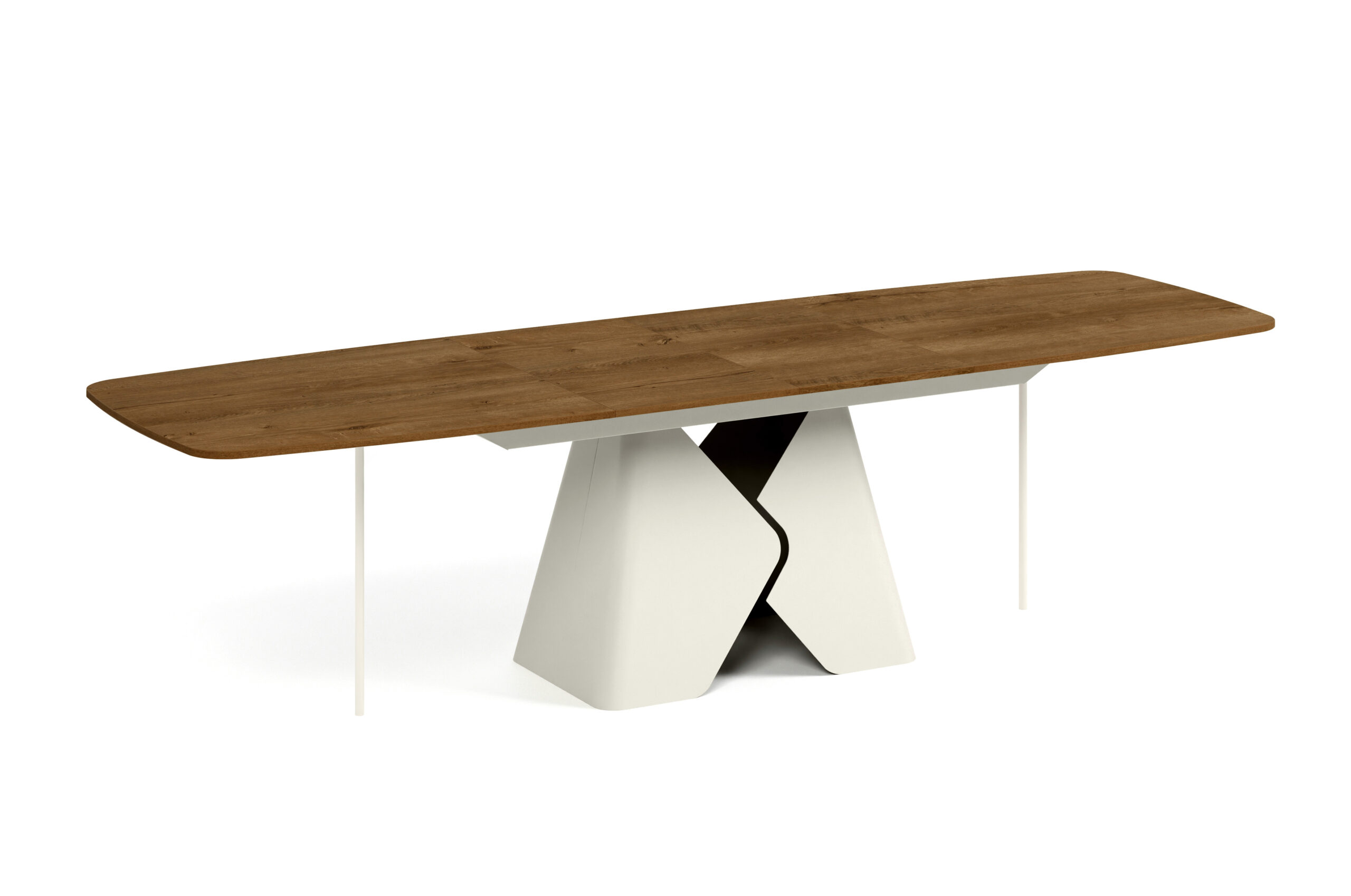 Prisma Rectangular Extendable Dining Table (180cm & 200cm | Standard & Premium EGGER® Laminates)