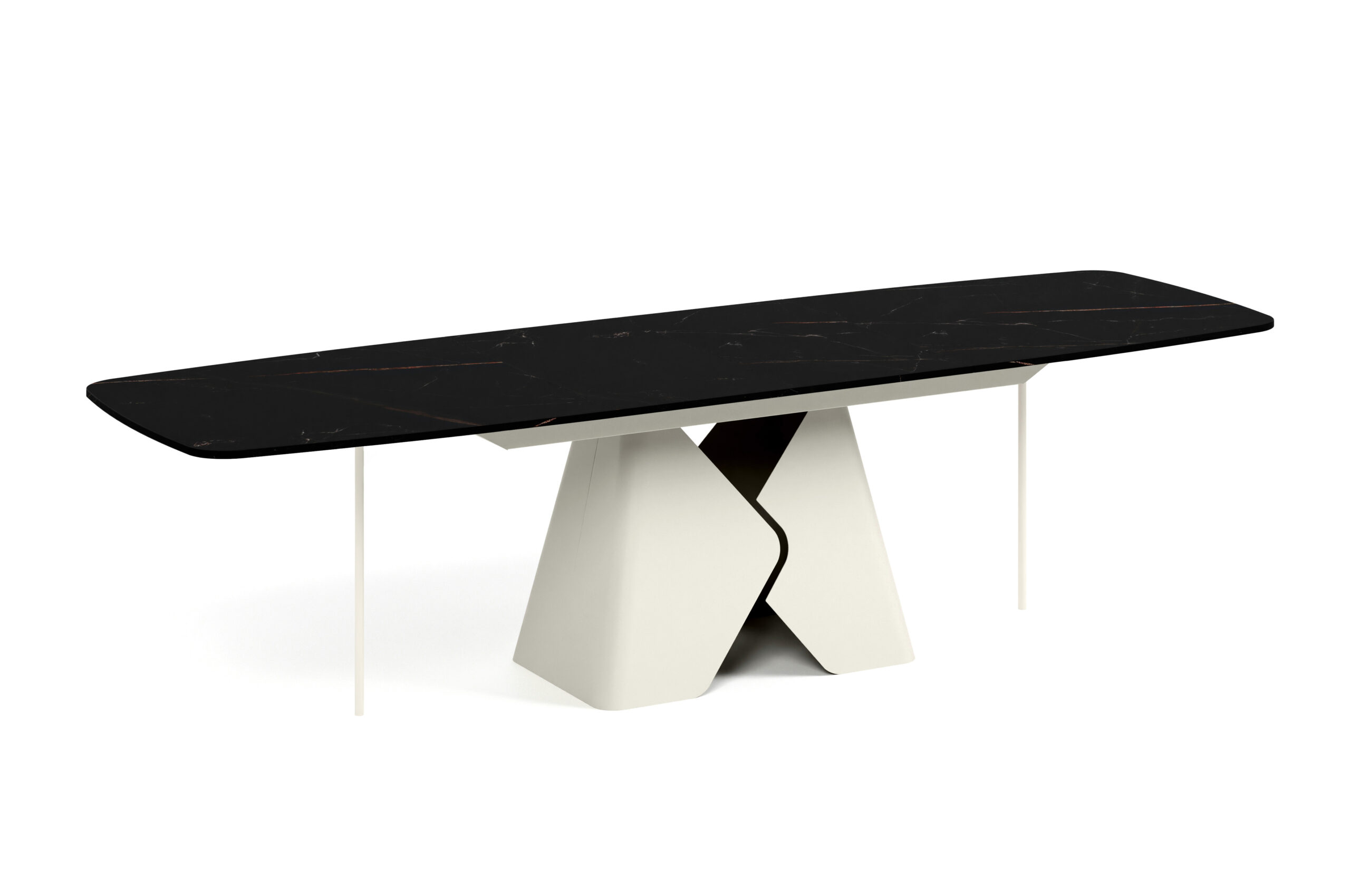 Prisma Rectangular Extendable Dining Table (180cm & 200cm | Standard & Premium EGGER® Laminates)