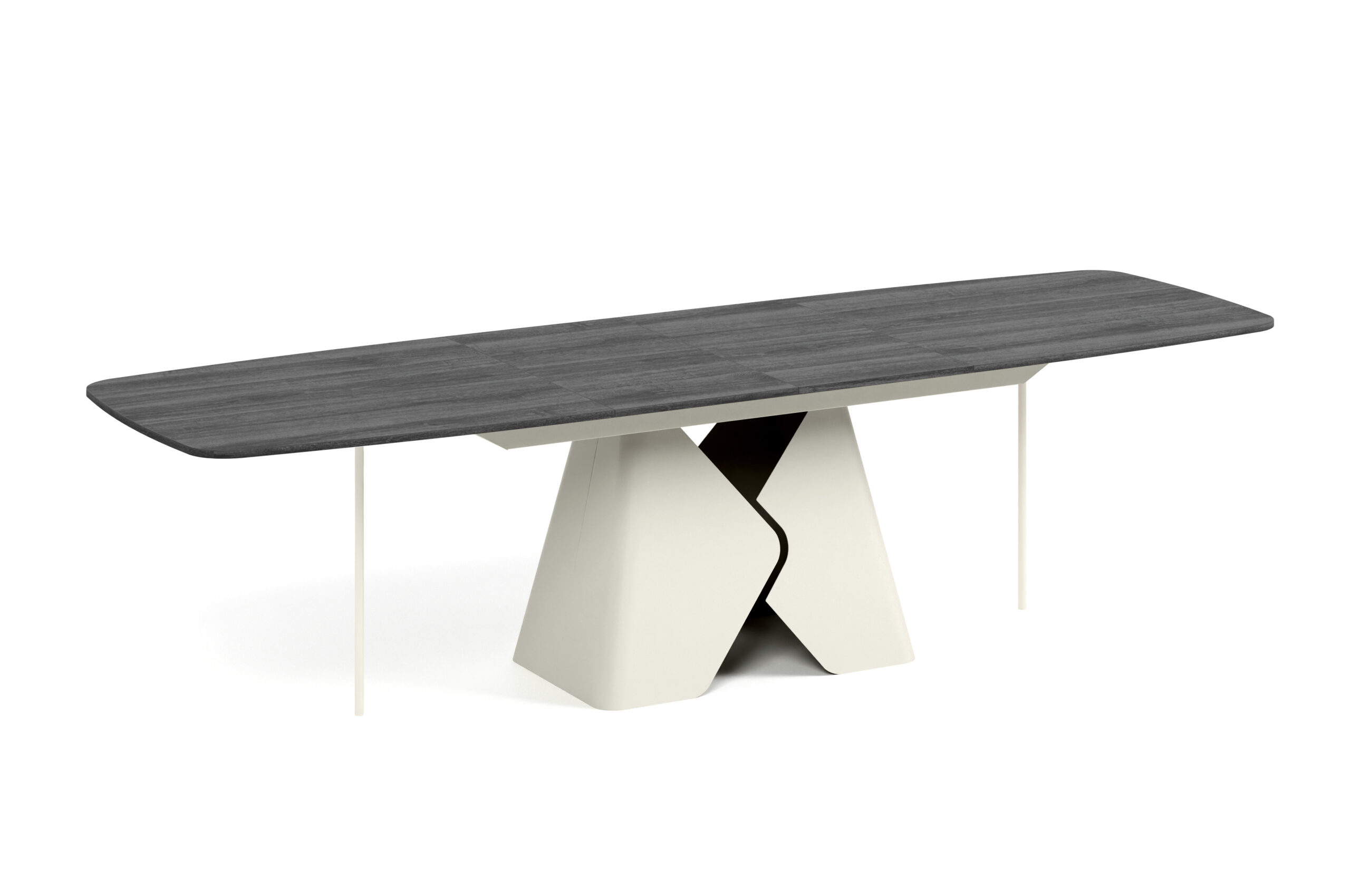 Prisma Rectangular Extendable Dining Table (180cm & 200cm | Standard & Premium EGGER® Laminates)