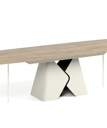 Prisma Rectangular Extendable Dining Table (180cm & 200cm | Standard & Premium EGGER® Laminates)
