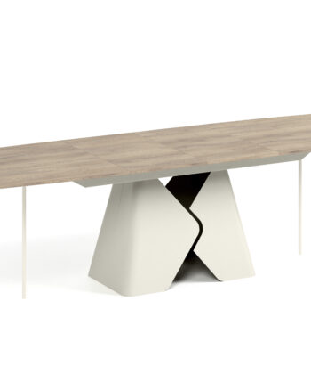 Prisma Rectangular Extendable Dining Table (180cm & 200cm | Standard & Premium EGGER® Laminates)