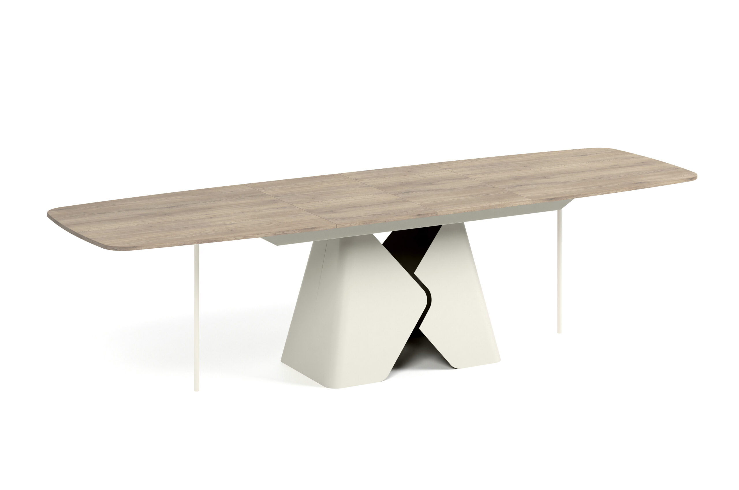 Prisma Rectangular Extendable Dining Table (180cm & 200cm | Standard & Premium EGGER® Laminates)