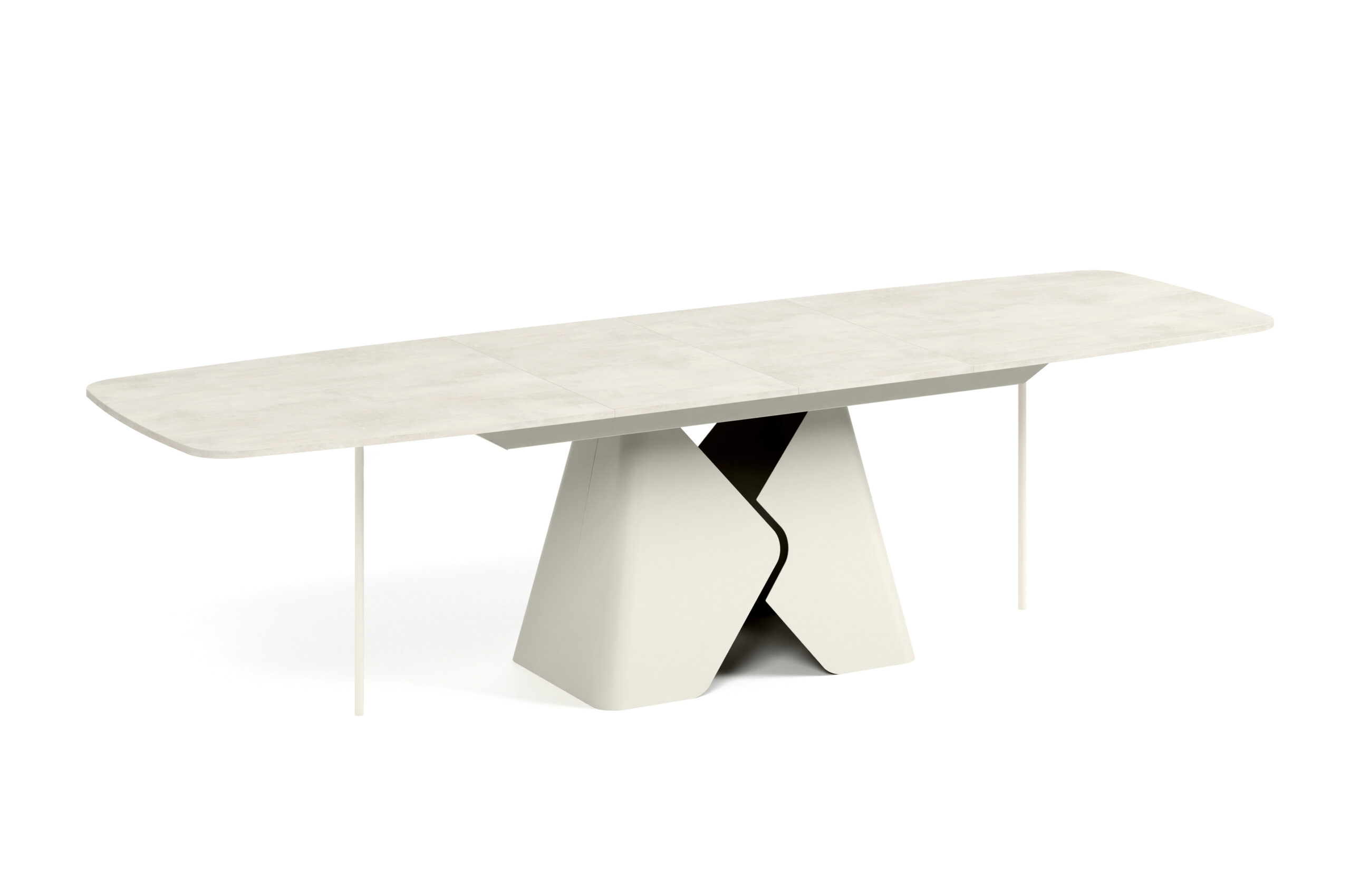 Prisma Rectangular Extendable Dining Table (180cm & 200cm | Standard & Premium EGGER® Laminates)