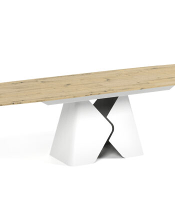 Prisma Rectangular Extendable Dining Table (180cm & 200cm | Standard & Premium EGGER® Laminates)