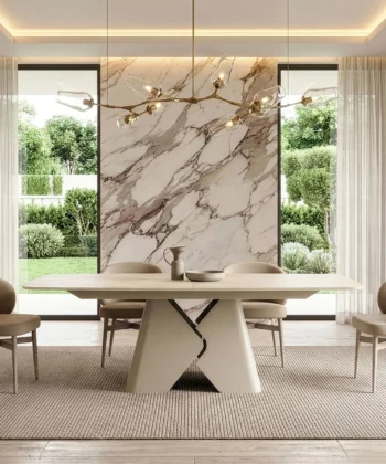 Prisma Rectangular Extendable Dining Table (180cm & 200cm | Standard & Premium EGGER® Laminates)