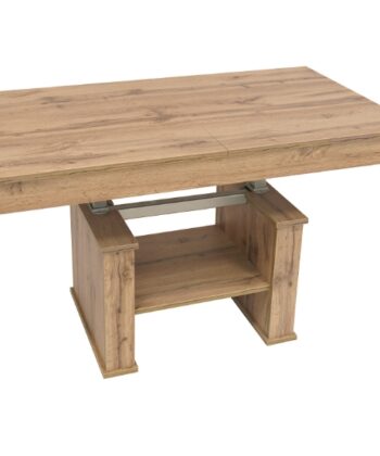 Varis Lift-Top Extendable Coffee Table – Wotan Oak Finish