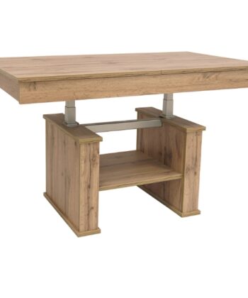 Varis Lift-Top Extendable Coffee Table – Wotan Oak Finish