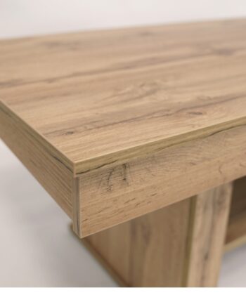 Varis Lift-Top Extendable Coffee Table – Wotan Oak Finish