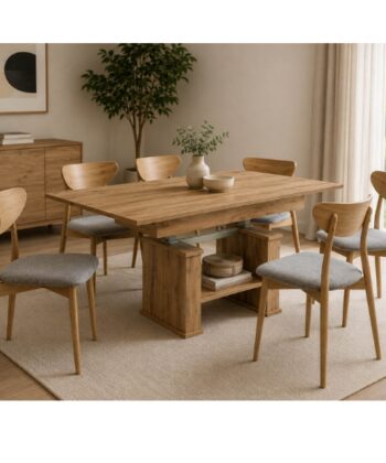 Varis Lift-Top Extendable Coffee Table – Wotan Oak Finish