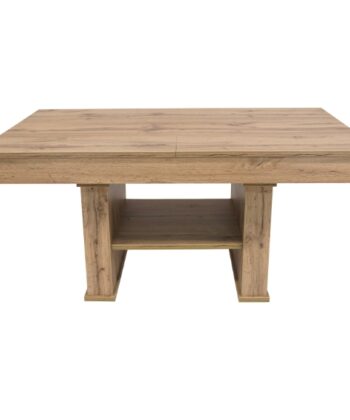 Varis Lift-Top Extendable Coffee Table – Wotan Oak Finish