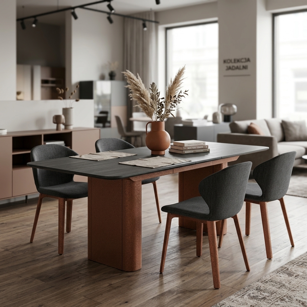 VORTEX Rectangular Butterfly Extendable Dining Table (180cm & 200cm | Standard & Premium EGGER® Laminates)