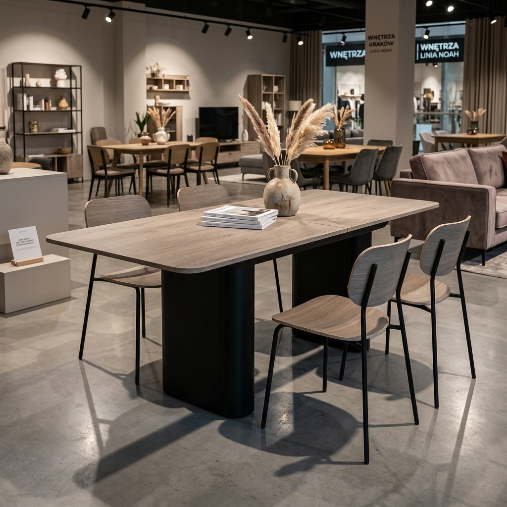 VORTEX Rectangular Butterfly Extendable Dining Table (180cm & 200cm | Standard & Premium EGGER® Laminates)