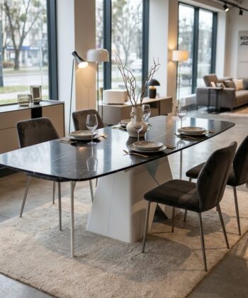 Prisma Rectangular Extendable Dining Table (180cm & 200cm | Standard & Premium EGGER® Laminates)
