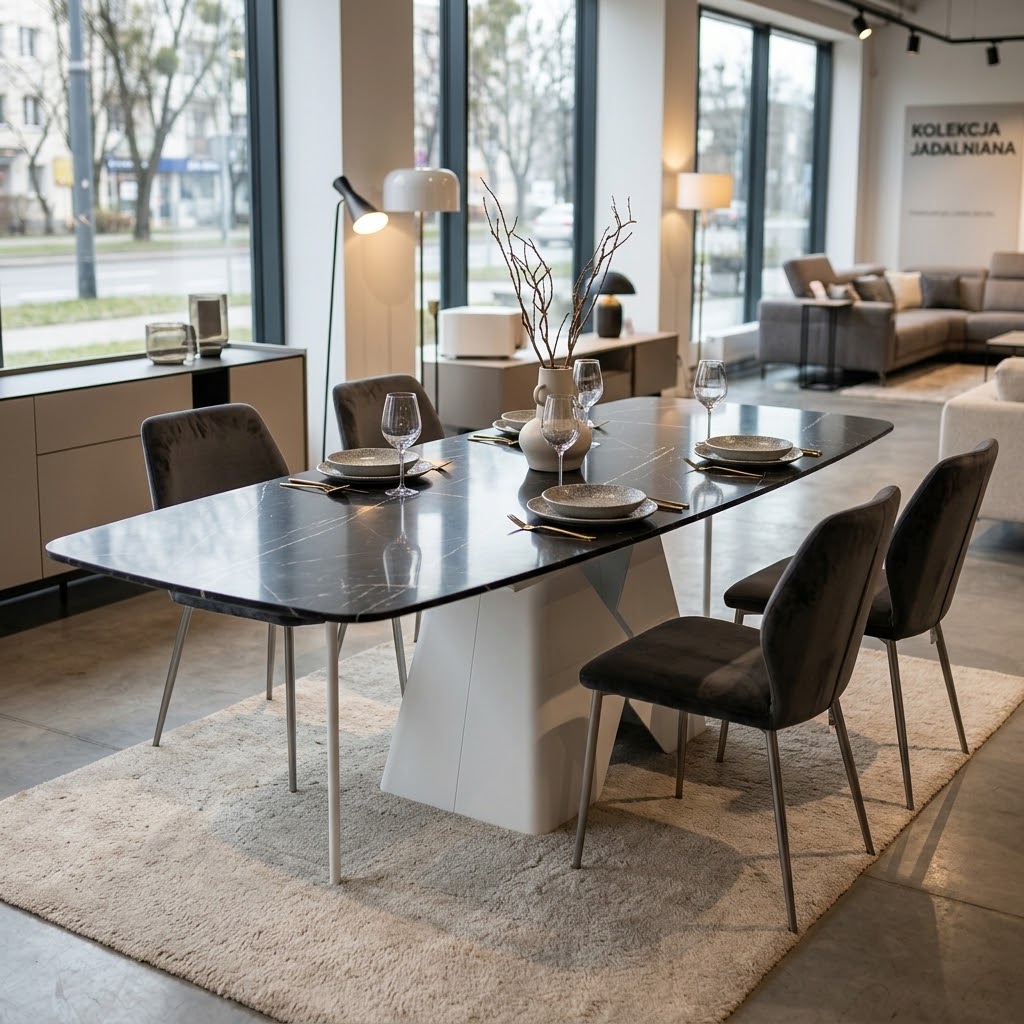 Prisma Rectangular Extendable Dining Table (180cm & 200cm | Standard & Premium EGGER® Laminates)