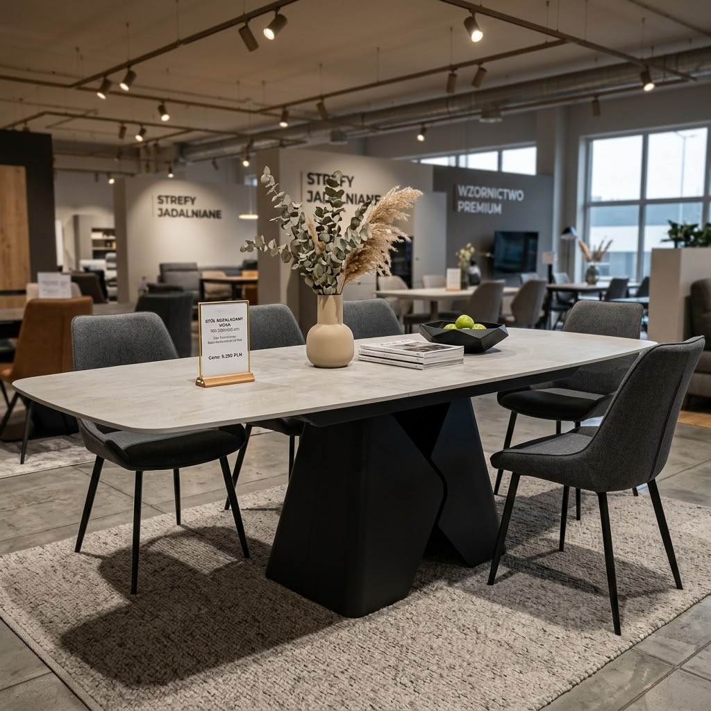 Prisma Rectangular Extendable Dining Table (180cm & 200cm | Standard & Premium EGGER® Laminates)