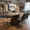Prisma Rectangular Extendable Dining Table (180cm & 200cm | Standard & Premium EGGER® Laminates)