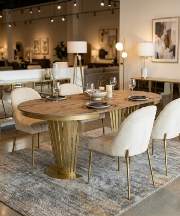 Aura Round Extendable Dining Table (Ø 100cm & Ø 120cm | Standard & Premium EGGER® Laminates)