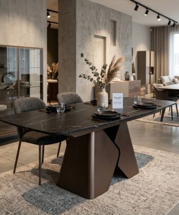 Prisma Rectangular Extendable Dining Table (180cm & 200cm | Standard & Premium EGGER® Laminates)