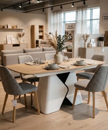 Prisma Rectangular Extendable Dining Table (180cm & 200cm | Standard & Premium EGGER® Laminates)