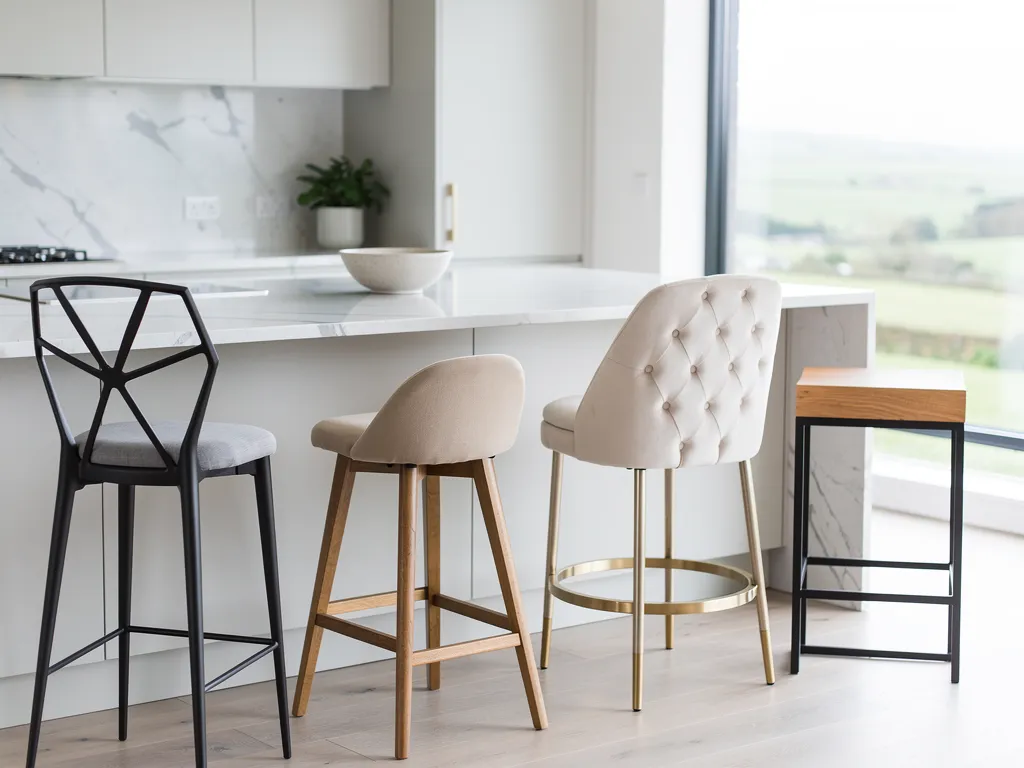 What Are the Different Types of Luxury Bar Stools for Kitchen Islands in Ireland