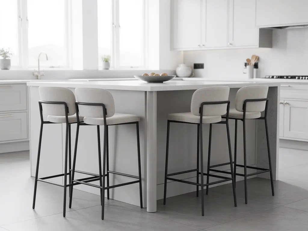 What Is the Ideal Bar Stool Height for Kitchen Islands in Ireland