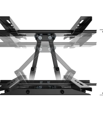 VANTAGE Full-Motion Articulating TV Wall Mount (32″–70″ Screens | Up to 30kg | VESA 100×100 to 400×400)