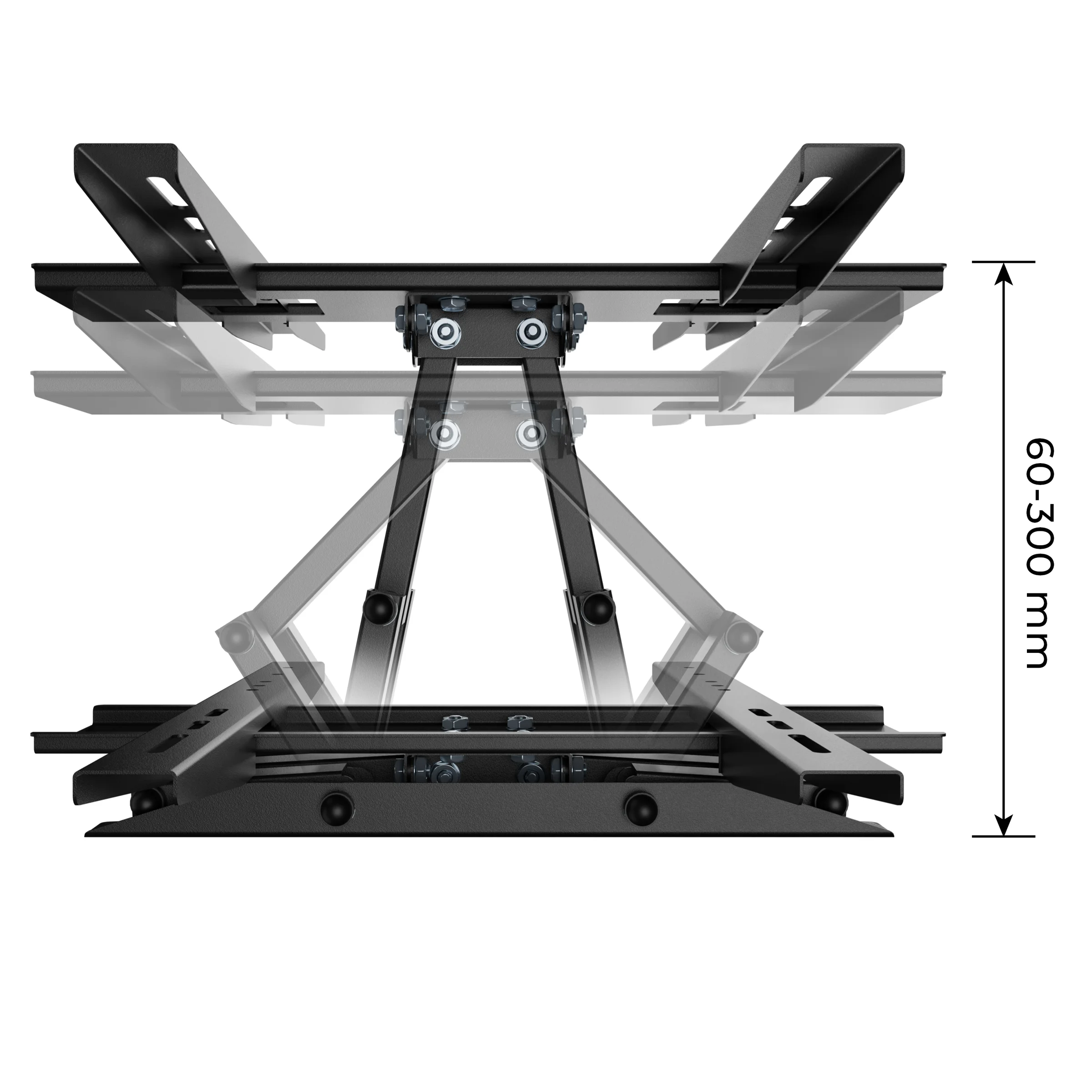 VANTAGE Full-Motion Articulating TV Wall Mount (32″–70″ Screens | Up to 30kg | VESA 100×100 to 400×400)